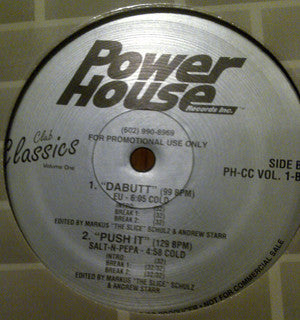Various : Club Classics Volume 1 (2x12", Comp, Promo)