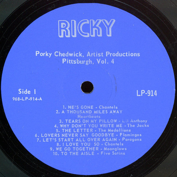 Porky Chedwick : 20 Dusty Discs: Volume No. 4 (LP, Comp)
