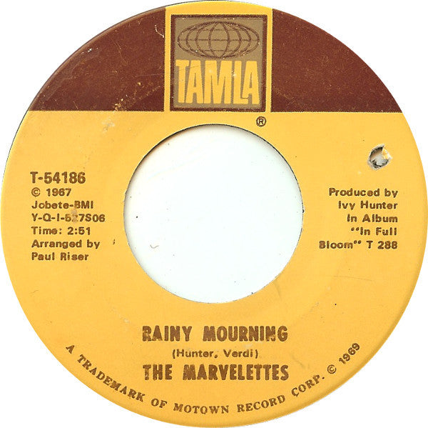 The Marvelettes : That's How Heartaches Are Made / Rainy Mourning (7", Single, Ame)
