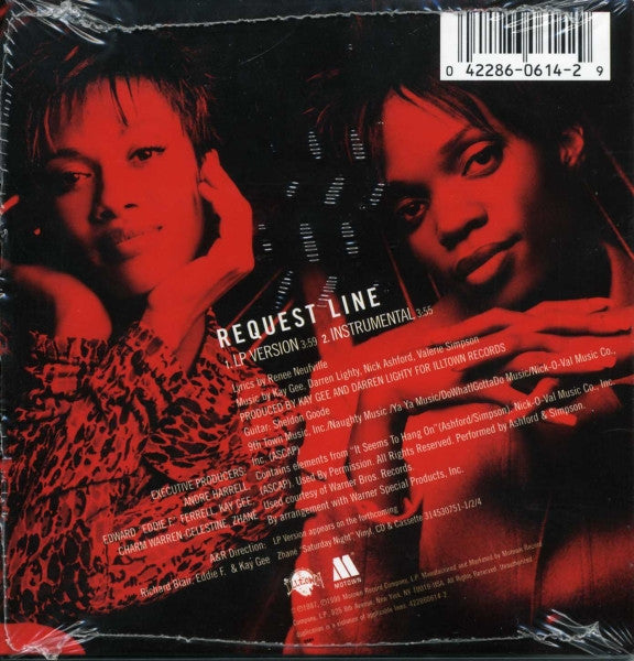 Zhané : Request Line (CD, Single)