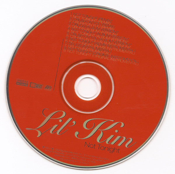 Lil' Kim Featuring Da Brat, Lisa "Left Eye" Lopes, Missy Elliott & Angie Martinez : Not Tonight (CD, Maxi)