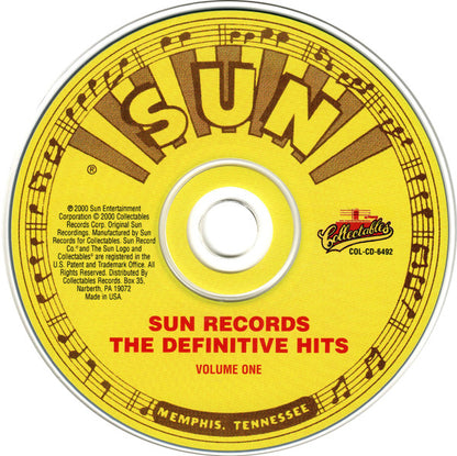 Various : Sun Records The Definitive Hits Volume One  (CD, Comp)