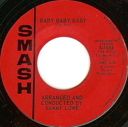Anna King & Bobby Byrd : Baby Baby Baby (7", Styrene)