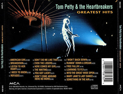 Tom Petty And The Heartbreakers : Greatest Hits (CD, Comp, RM, RP)