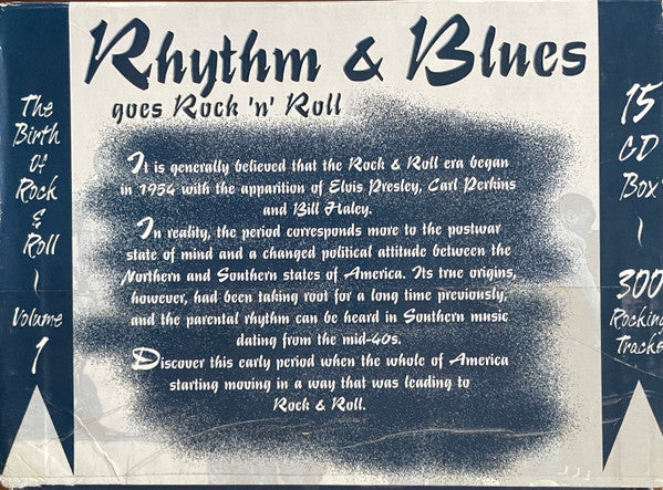 Various : Rhythm & Blues Goes Rock 'n' Roll Volume 1 (15xCD, Comp + Box)