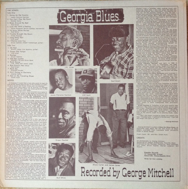 Various : Georgia Blues (LP, Comp)