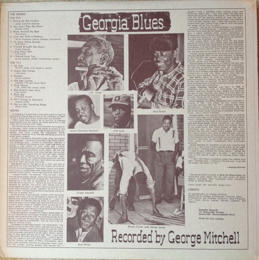Various : Georgia Blues (LP, Comp)