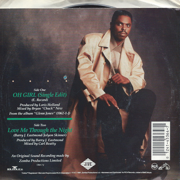 Glenn Jones : Oh Girl (7", Single)