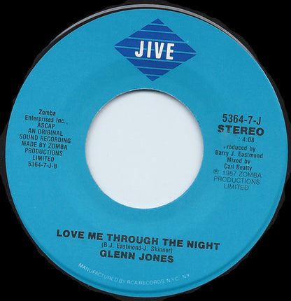 Glenn Jones : Oh Girl (7", Single)