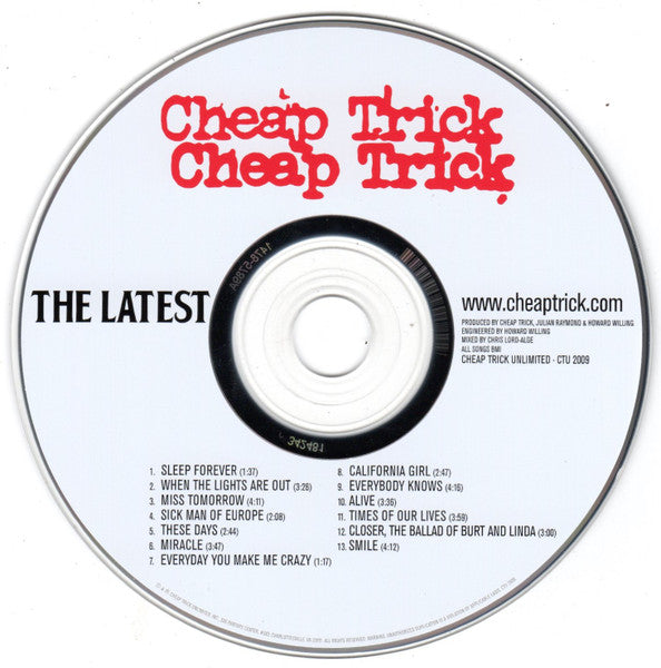 Cheap Trick : The Latest (CD, Album, Car)