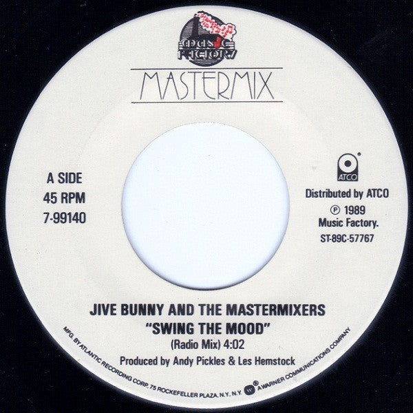 Jive Bunny And The Mastermixers : Swing The Mood (7", Single)