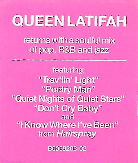Queen Latifah : Trav'lin' Light (CD, Album)