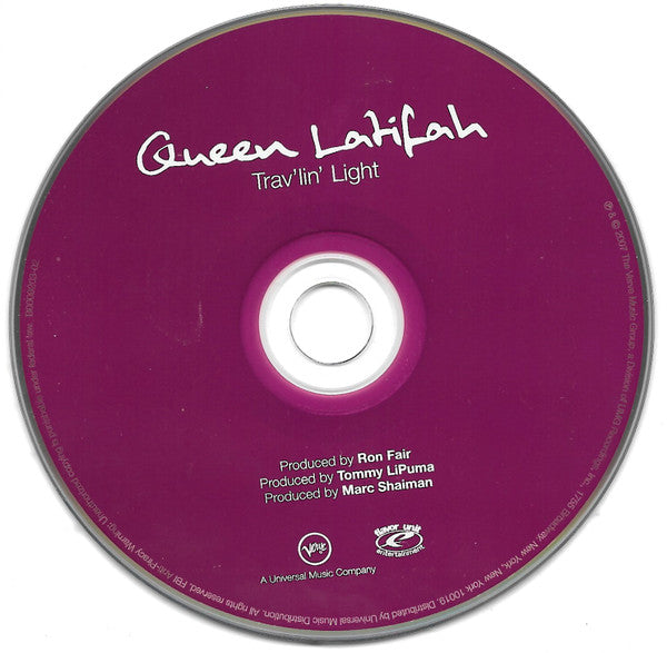 Queen Latifah : Trav'lin' Light (CD, Album)
