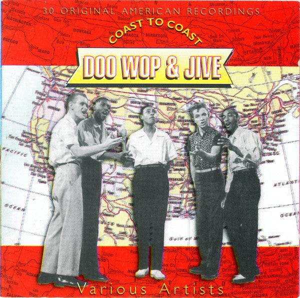 Various : Coast To Coast Doo Wop & Jive (CD, Comp)