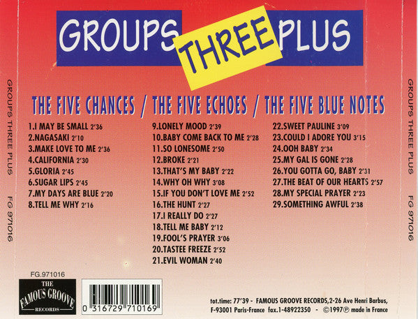 Various : Groups Three Plus (CD, Comp)