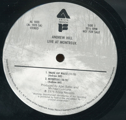 Andrew Hill : Live At Montreux (LP, Album, Promo, Ter)