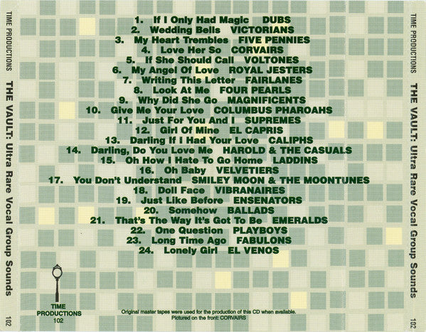 Various : The Vault Ultra Rare Vocal Group Sounds (CD, Comp)