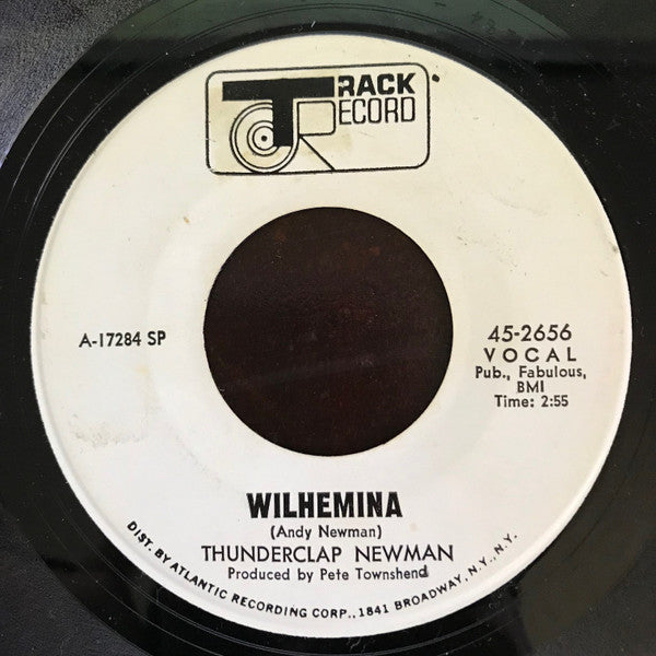 Thunderclap Newman : Something In The Air / Wilhemina (7", Single, Promo)