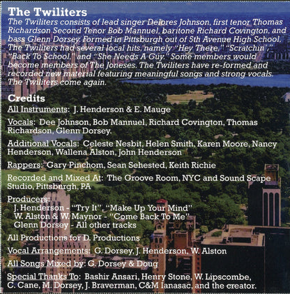 The Twiliters : Central Park (CDr, Album)