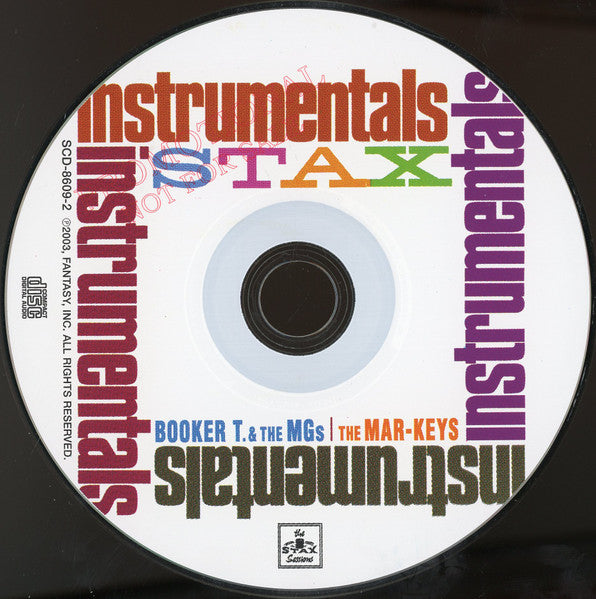 Booker T & The MG's | The Mar-Keys : Stax Instrumentals (CD, Comp, Mono, Promo)