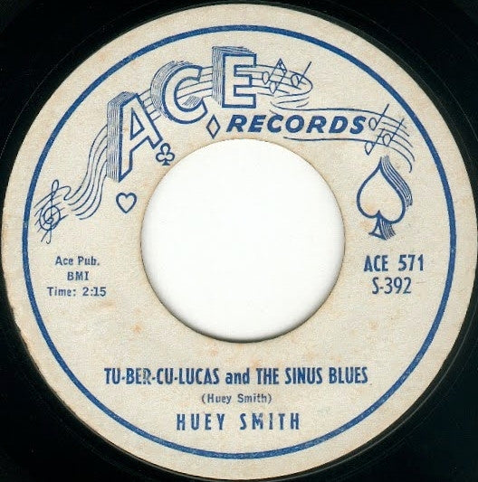 Huey "Piano" Smith : Dearest Darling / Tu-Ber-Cu-Lucas And The Sinus Blues (7", Single, Styrene)