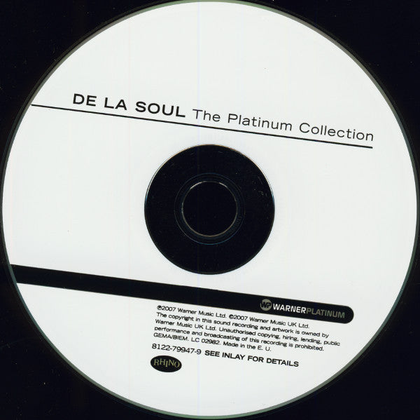 De La Soul : The Platinum Collection (CD, Comp)