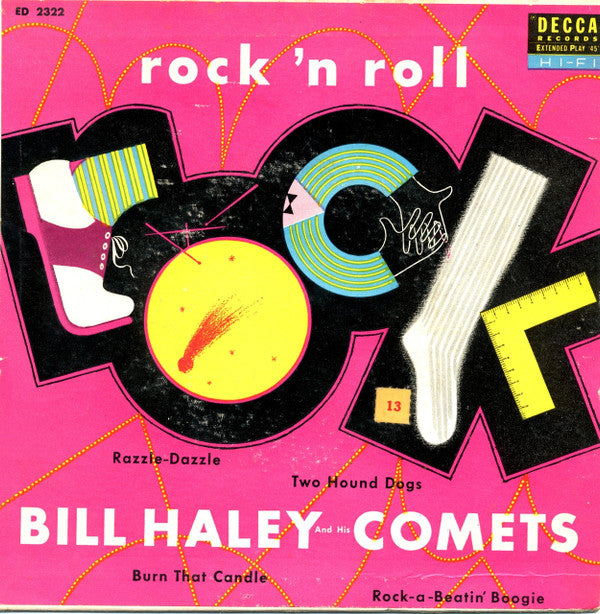 Bill Haley And His Comets : Rock 'N Roll (7", EP)