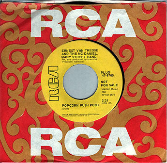 Ernest Vantrease And The Mc Daniel, Mary Street Band : Popcorn Push Push / Medicine Man (7", Promo)