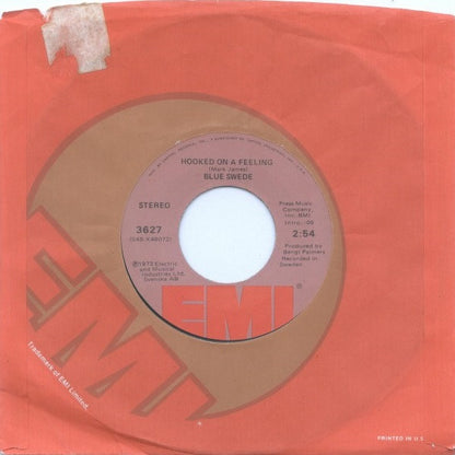Blue Swede : Hooked On A Feeling (7", Single, Win)