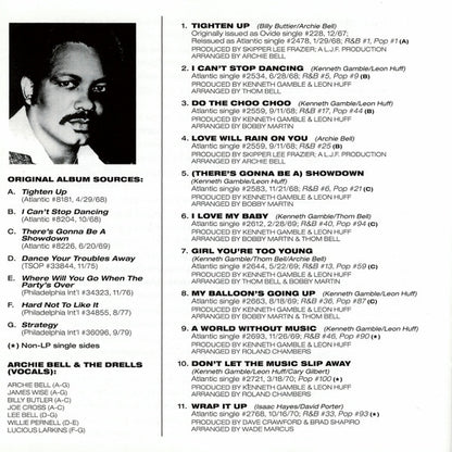Archie Bell & The Drells : Tightening It Up: The Best Of Archie Bell & The Drells (CD, Comp, RP)