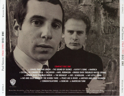 Paul Simon : Paul Simon 1964/1993 (3xCD, Comp, RM + Box)