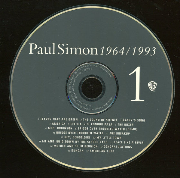 Paul Simon : Paul Simon 1964/1993 (3xCD, Comp, RM + Box)