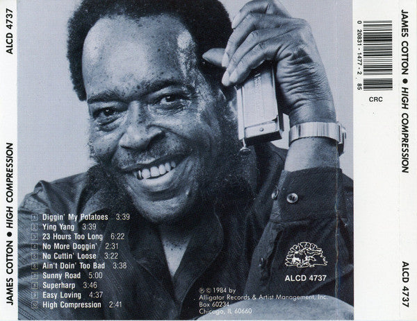 James Cotton : High Compression (CD, Album, Club)