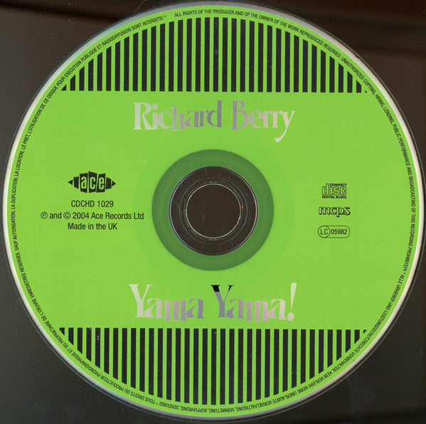 Richard Berry : Yama Yama! The Modern Recordings 1954-1956 (CD, Comp)