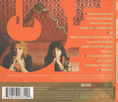 Indigo Girls : Despite Our Differences (CD, Album, Enh)