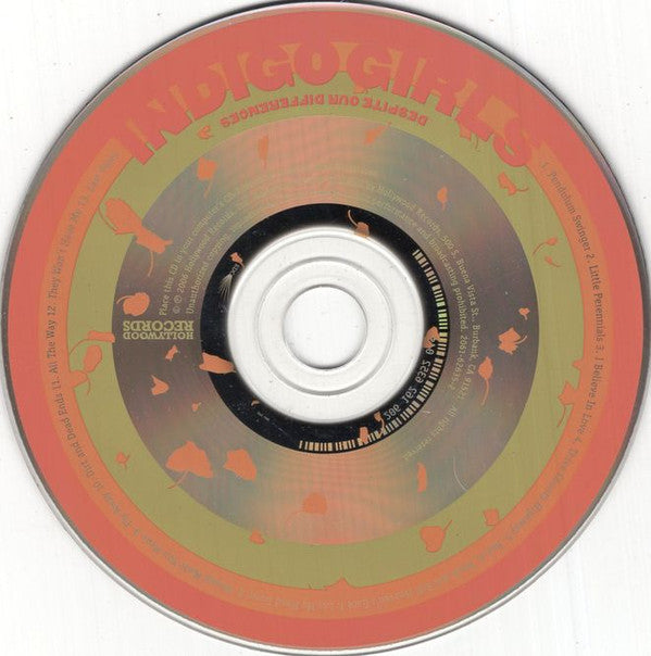 Indigo Girls : Despite Our Differences (CD, Album, Enh)