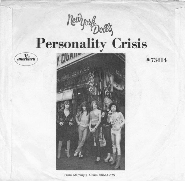 New York Dolls : Trash (7", Single, Mono, Promo)