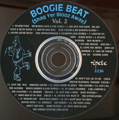 Various : Boogie Beat (Shag Yer Blooz Away) Vol. 2 (CD, Comp)