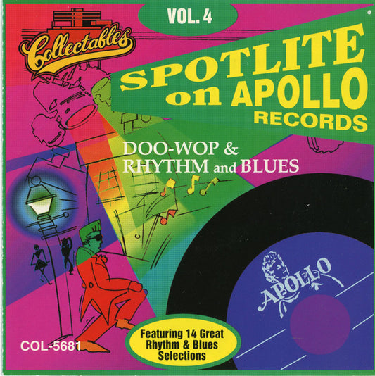 Various : Spotlite On Apollo Records, Volume 4 (CD, Comp)