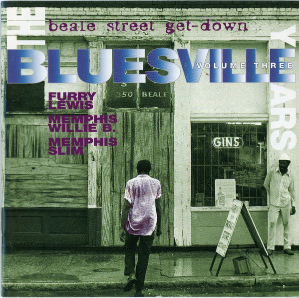 Various : The Bluesville Years Volume Three - Beale Street Get-Down (CD, Comp, Promo, RM)