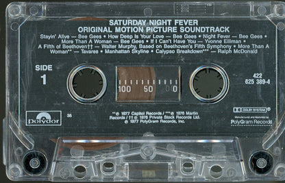 Various : Saturday Night Fever (The Original Movie Sound Track) (Cass, Album, Comp, RE, Cle)