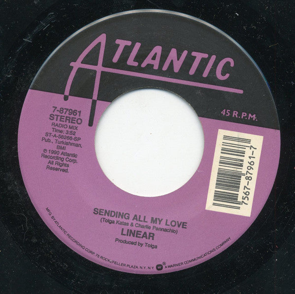Linear : Sending All My Love (7")