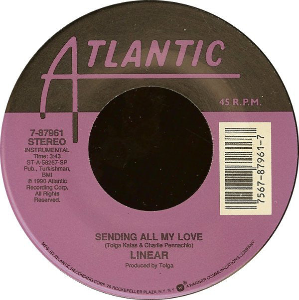 Linear : Sending All My Love (7")