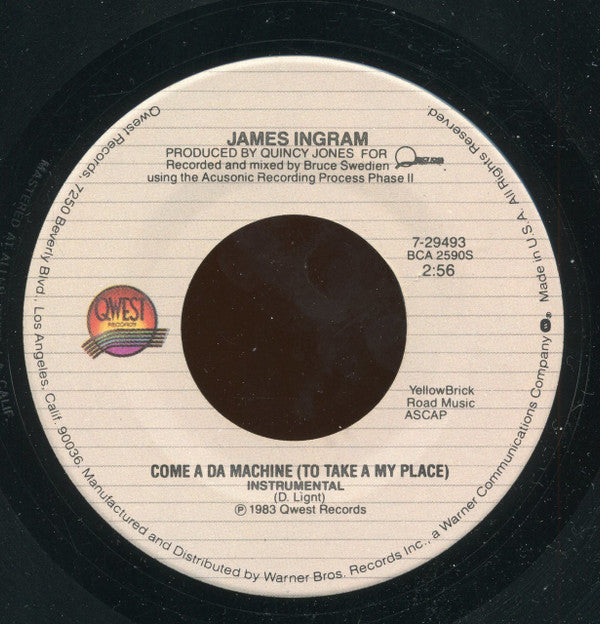 James Ingram : Party Animal (7", Spe)