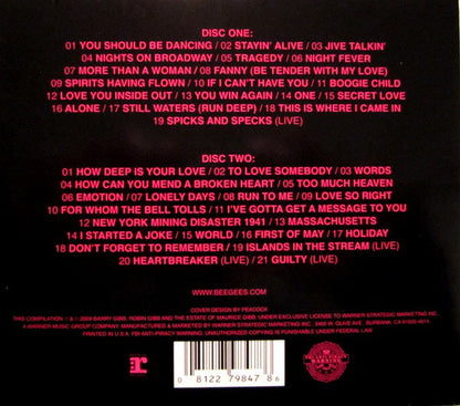 Bee Gees : The Ultimate Bee Gees (2xCD, Comp, RM)