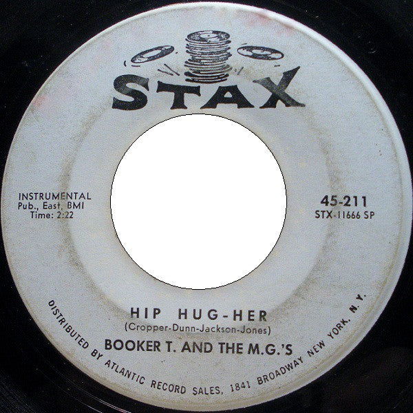 Booker T & The MG's : Hip Hug-Her (7", Single, SP )