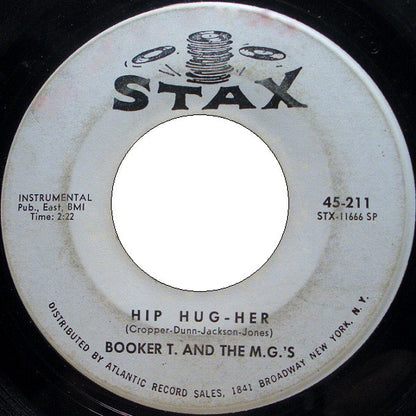 Booker T & The MG's : Hip Hug-Her (7", Single, SP )
