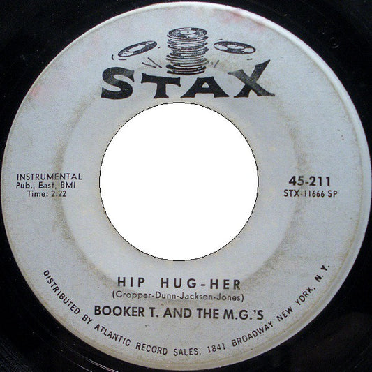 Booker T & The MG's : Hip Hug-Her (7", Single, SP )