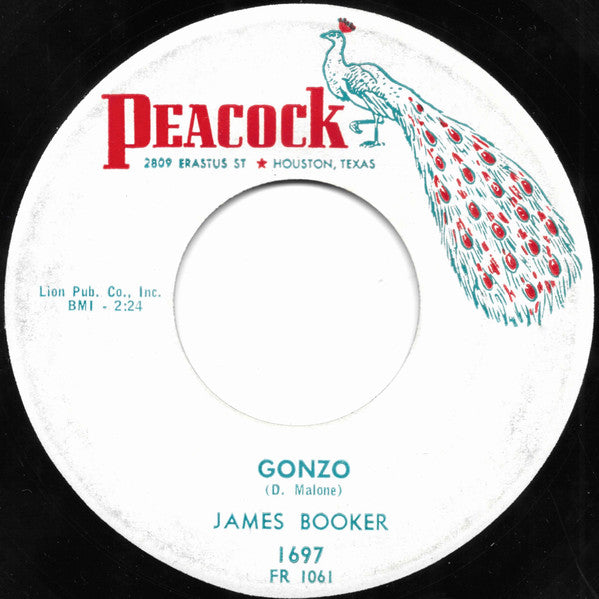 James Booker : Gonzo / Cool Turkey (7", Single)