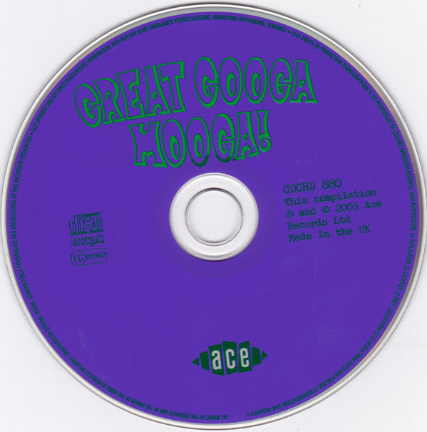Various : Great Googa Mooga! (CD, Comp)